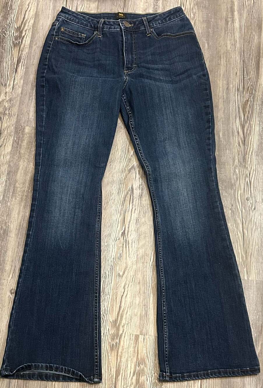 Lee Riders Women's Dark Wash Flare Leg Jeans